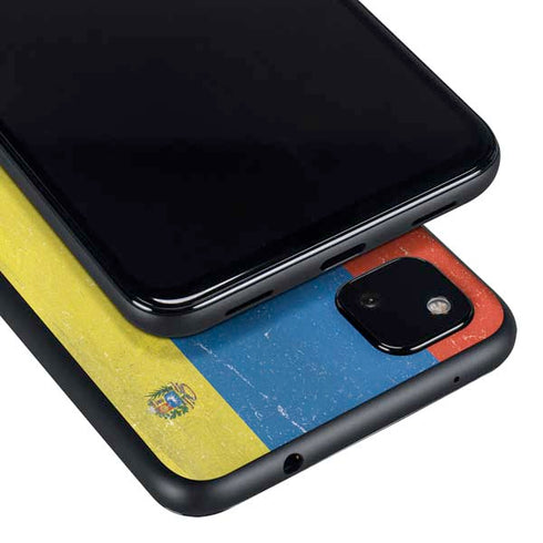Venezuela Flag Distressed Google Pixel 4a Skin